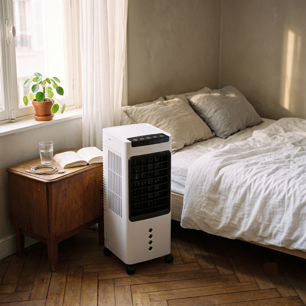 AirTrio - Le refroidisseur d'air mobile 3-en-1